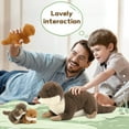 thumbnail image 6 of MaoGoLan 4Pcs Otter Stuffed Animal Set- 24 Inch Mommy Otter Plush with 3 Cute Babies, 6 of 9