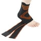 thumbnail image 4 of Soporte de tobillo Protección transpirable Ajustable Lavable Elástico Cómodo Envoltura de pie Protector Correa de pie para gimnasio Protección de pies - Raya naranja XL Stripe Stripe de naranja XL SM SunniMix Apoyo de apoyo de tobillo, 4 of 8
