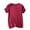 Wine, variant on Mgmyaa Mens V-Neck Short Sleeve Sleep Shirt Casual Sleepwear Pajama Tops
