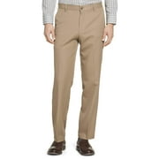 Men's Big and Tall Flat Front Straight Fit Dress Pant