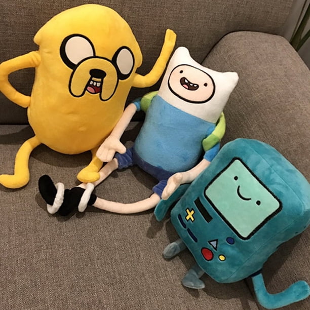 Finn Jake BMO muñecas de animales de peluche suaves, juguetes de peluche de dibujos animados, tiempo de aventura creativo, juego de animación, fanáticos, regalos para niños, nuevo Anime
