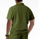 thumbnail image 4 of pstuiky Camisas de vestir de manga corta para hombre, Camiseta informal de verano para hombre, de color liso, con mangas cortas, cremallera y solapa camisetas de hombre xl, 4 of 7