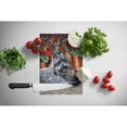 thumbnail image 2 of Carolines Treasures PPP3052LCB Cairn Terrier Geraniums Glass Cutting Board Large, 12H x 16W, multicolor, 2 of 2