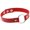 Red, variant on Jiaroswwei Women Fashion Punk Choker O-Ring Faux Leather Rivets Collar Short Necklace