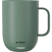 Ember Mug 2 ، 14 أونصة ، القدح الذكي للتحكم في درجة الحرارة ، حكيم أخضر