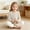 Beige, variant on Kids Toddler Girls Lightweight V Neck Cardigan Long Sleeve Button Down Ruffle Casual Cardigan Jacket Beige