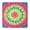 Colorful Rainbow Tie-1, variant on Colorful Rainbow Tie Dye Spiral Pattern Square Fitted Tablecloth with Elastic Edge,Square Table Cover,Washable Elastic Table Cover for Home Kitchen Party Decor 34"x34"