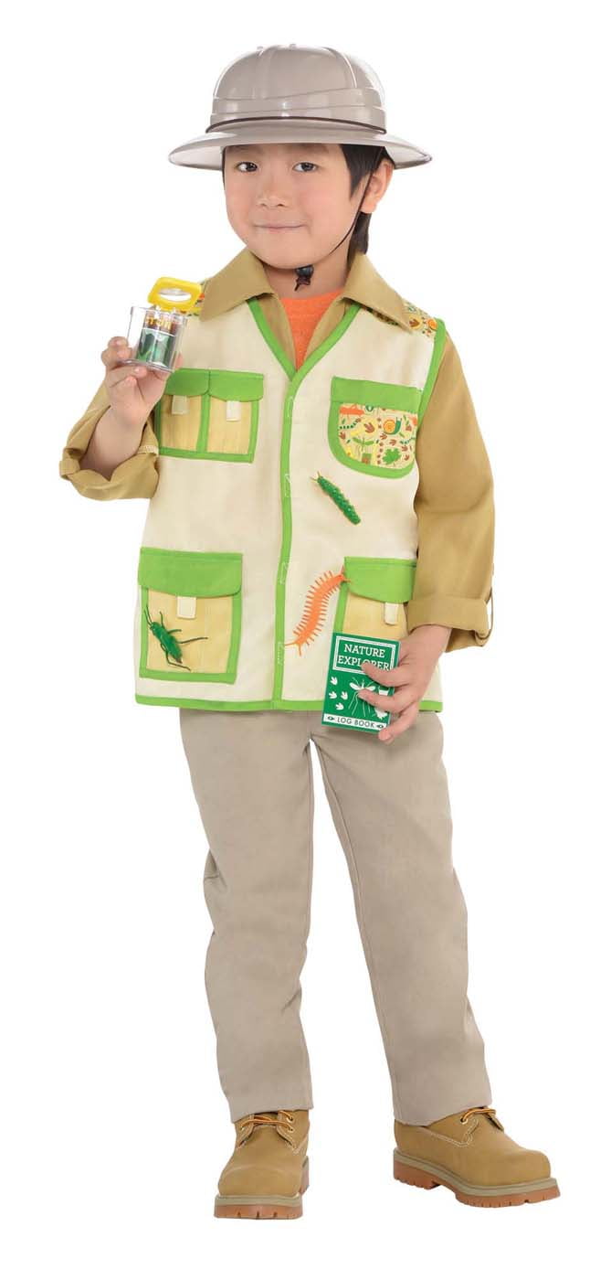 Explorer Amazing Me Boys Child Wilderness Guide Halloween Costume Kit ...