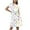 Style 7, variant on GERsome Girls' Short-Sleeve Dress Crewneck A-Line Sundress Summer Casual Midi Dresses for 4-14 Years Kids