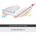 Medial & Lateral Heel Wedge Silicone Insoles (Pair) Supination