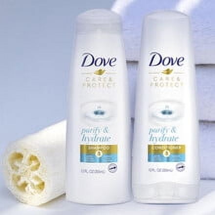 Dove Care & Protect Conditioner Purify & Hydrate, 12 oz