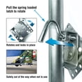 thumbnail image 4 of Seachoice Fold Up Trailer Jack, 22-7/8 In., Max Lift 1,000 Lbs., 4 of 5