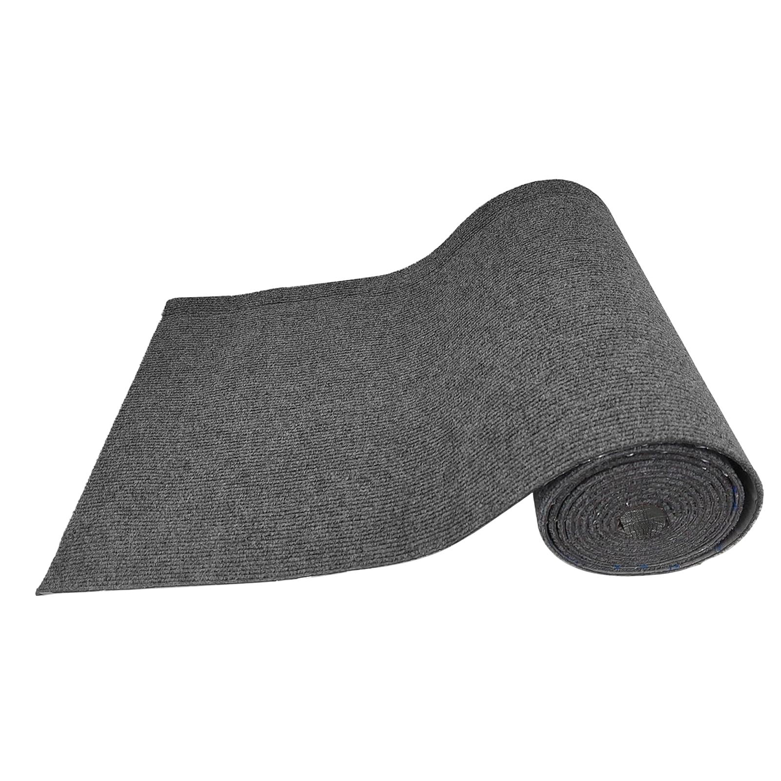 EHJRE Cuttable Scratching Mat for Cats, Self- Replacement Mat, 40 X 200 Cm, Cover for Scratching Post Shelves, Cat Carpet for Cat Scratching Post Dark Graay