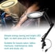 thumbnail image 4 of Lámpara De Aumento De Lupa 5X, Luz De Belleza Práctica, Estudio De Manicura Para Salón De Belleza ANGGREK LED Magnifying Lamp, 4 of 8