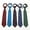 Style2, variant on 5 Pack Pre-Tied Ties with Fun Prints, Adjustable Neckties for Men Women, Casual Formal Wedding School