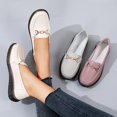thumbnail image 6 of Mostsola Loafers for Women Casual Slip on Penny Loafers Oxfords Dress Shoes Moccasins Flats, 6 of 7