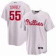 thumbnail image 1 of Camiseta de béisbol clásica de Trea Turner, edición élite, blanca, de los Philadelphia Phillies, con número de estrella bordado.-XXXL, 1 of 2