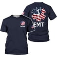 thumbnail image 4 of Personalized EMT Shirt, EMS Shirt, Customized EMS Shirts,EMT Paramedic Uniform Emergency Medical Technician Shirts (Black, 3XL), 4 of 8