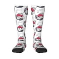 thumbnail image 1 of Balery Cute Poodle Dog Calcetines novedosos Calcetines deportivos Calcetines hasta la rodilla Calcetines de algodón Calcetines originales y geniales, 1 of 6