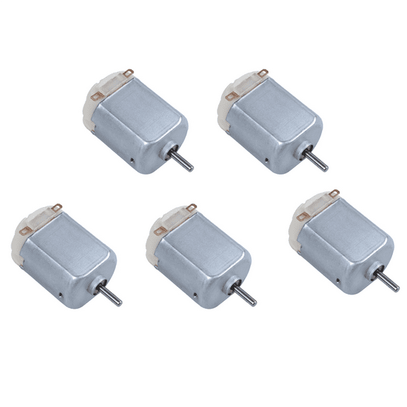 5X DC 1.5V - 3V Mini Electric Motor 18000 RPM, DIY Toy Hobby