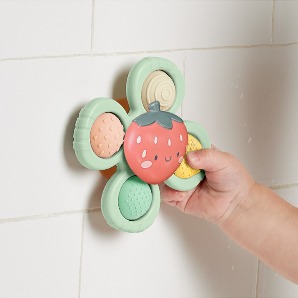 Itzy Ritzy Itzy Pop & Whirl Strawberry Fidget Spinner Toy photo 7
