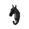 thumbnail image 1 of Gancho para abrigos Wosthever forma de animal caballo negro, 1 of 6