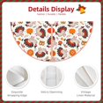thumbnail image 3 of KLL Christmas Tree Skirt,Party Decorations Farmhouse for Christmas Decorations Holiday Party 30" -Turkey And Thanksgiving2, 3 of 6