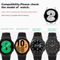 thumbnail image 5 of No Gaps Silicone Band for Samsung Galaxy Watch 4 Classic 46mm 42mm/Watch 4 40mm 44mm, Smartwatch Belt Sport Silicone Bands with Double Buckle Design Bracelet Galaxy Watch 4 Strap, 5 of 8
