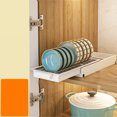 thumbnail image 2 of <p>Stainless Steel Dish Rack, Large Capacity Strong Load Bearing Kitchen Dish Rack Spave Saving Sturdy Multipurpose Pull Out Type  For Cabinet</p>, 2 of 7