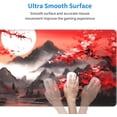 thumbnail image 4 of Japanese Cherry Blossoms Painting Mousepad XL Large Gaming Mousepad Long Desk Pad, 31.5 X 11.8 Inch, 4 of 6
