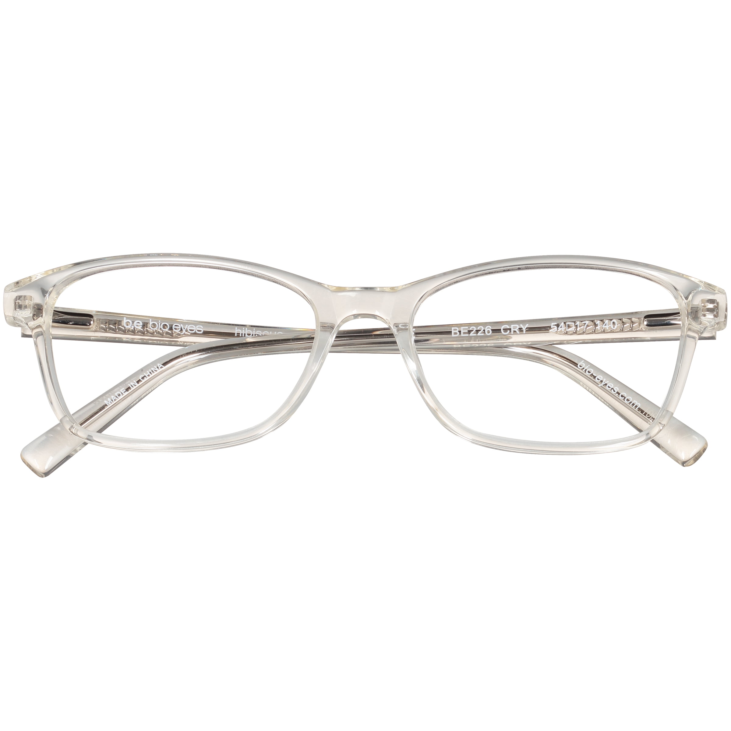 Bio Eyes Women's BE226 HIBISCUS Crystal Eyeglass Frames