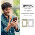 thumbnail image 4 of 10Pcs Vintage Photo Frames Mini Resin Photo Frame Decorative Gold and Silver Photo Display Frames Small Photo Holder DIY Craft Supplies for Home Table, 4 of 5