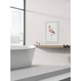 thumbnail image 6 of Parvez Taj Dashing Flamingo Stand Framed Wall Art, 6 of 6