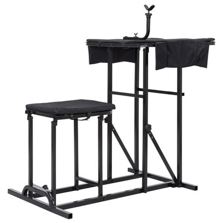 Portable Shooting Kit - GHP Outdoor Portable and Lightweight Durable Foldable Large Shooting Table/Bench