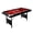 Black table + TCC red, variant on Folding 6FT Pool Table for Home – Portable Billiard Table with Cues, Full Ball Set, Chalk & Brush – Space-Saving, Easy Storage, Ideal for Family Game Room – Black