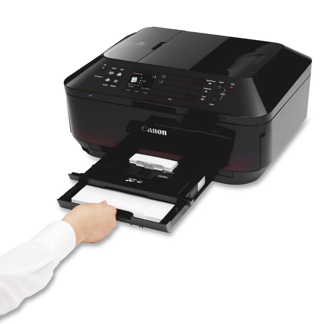 respons Ny mening Mathis Canon PIXMA MX922 Wireless All-In-One Office Inkjet Printer, Copy/Fax/Print/Scan  - Walmart.com