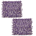 thumbnail image 1 of Gymax 2PCS Expandable Fence Privacy Screen Decorative Faux Purple Eucalyptus Fencing Panel, 1 of 10