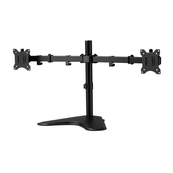 Amer Mounts - Dual Articulating Monitor Desk Stand Mount - Supports 17"-32" Display- EZSTAND