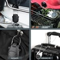 thumbnail image 4 of tamizeot Telescopic Coded Lock Cartoon Cow Anti Theft Steel Cable Combination Locks Safe High Strength Password Padlock Door Silver, 4 of 6