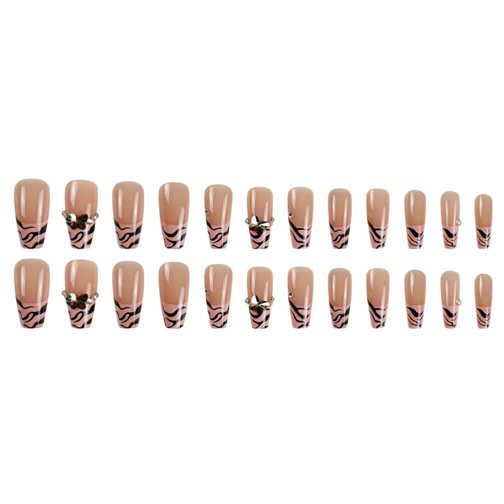 Animal Nail Art Artificial Nails Stylish Design Press-on Nails Finger Nail DIY Decoration Women Jelly Glue Model Animal Nail Art Artificial Nails Stylish Design Press-on Nails Finger Nail DIY Decoration Women Jelly Glue Model