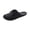 Black, variant on Bow Mules for Women Woven Mesh Jelly Beach Sandals Slip On House Slippers Lace Up Hollow Water Slides Barefoot Dress Shoes Waterproof Lightweight Breathable BacklessIndoor Outdoor