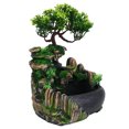 thumbnail image 1 of Humidificador De Cascadas De La Fuente De Escritorio, Escultura De Escritorio Atomizante Con árboles Y Rocas, Perfecta Para La Decoración De La Oficina En El Hogar, Incluye, 1 of 7