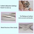 thumbnail image 5 of 3Pcs Single Hole Punch Handheld Single Round Paper Plier Punch Puncher One Hole Chrome Metal Perforator for Paper Crafts Scrapbooking Card Gift Tags, 5 of 5