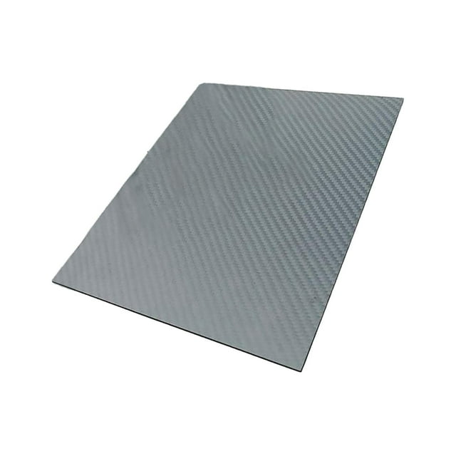 resistencia al de la hoja del panel de la placa de la fibra de carbono de 75x125m m para el material del aeroplano 1 mm Zulema Hojas de placa