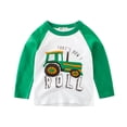 thumbnail image 1 of KYAIGUO T-Shirt Décontracté pour Garçons 1-9 Ans Bébé Dessin Animé Manches Longues T-Shirt Printemps Automne Col Rond, 1 of 8