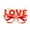 F, variant on Party Decor Clearance! Valentine's Day Party Glasses Decorative Supplies Love Love Glasses Frame Dress Up Holiday Party Photo Props Valentines Day Decorations 1×Party Glasses