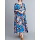 thumbnail image 5 of Vestido de lino de algodón de mujer vintage Vestido de verano informal suelto de cintura alta c Irfora Vestido de lino de algodón, 5 of 7
