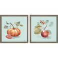 thumbnail image 1 of Great Art Now Autumn in Nature on Aqua A by Lisa Audit, 2 Piece Framed Art Set Each 13"W x 13"H, 1 of 3