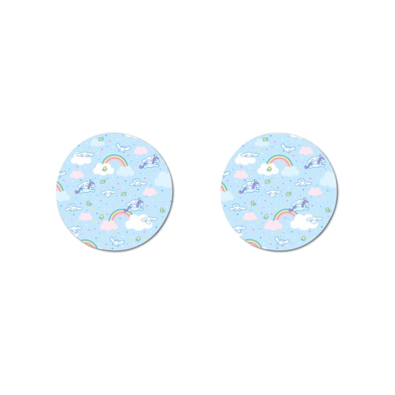 Cinnamoroll Fridge Magnets 2pcs Ball Fridge Magnets Cute Matte Decorative Whiteboard Magnets for Home Kitchen Storage Cabinet Office Calendar Whiteboard Map Fun Decoration