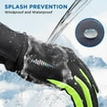 thumbnail image 3 of 1 Pairs Kids Winter Gloves Touchscreen Warm Thermal Water-Resistant for Boy Girl Running Cycling Snow Skiing in Cold Weather, 3 of 6